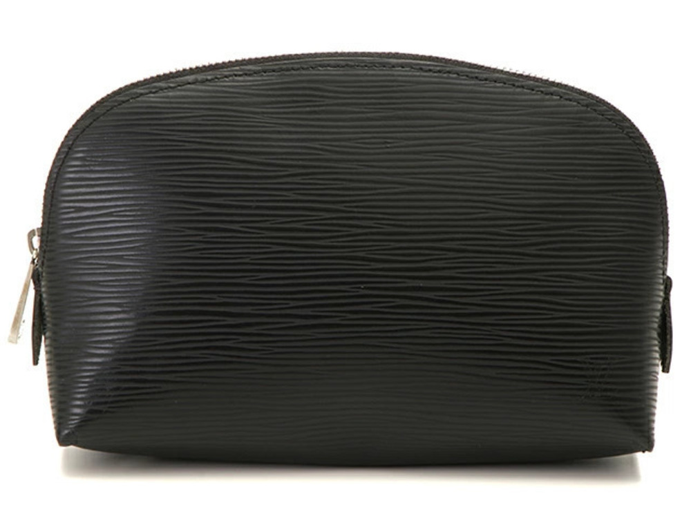 LOUIS VUITTON Pochette Cosmtique Epi Noir Black T